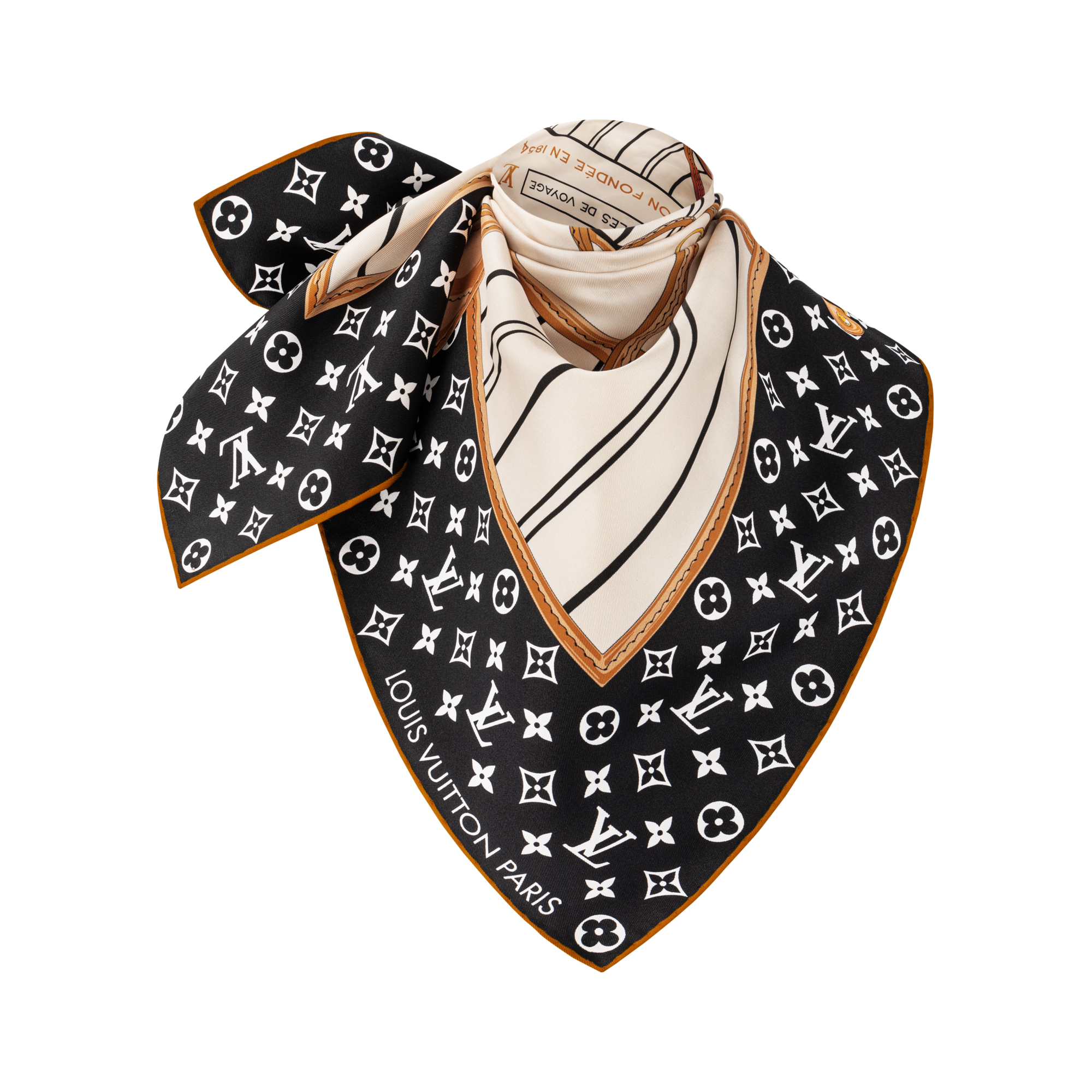 【モノグラム】Louis Vuitton マイ・ネヴァーフル スクエア 90 モノグラム】Louis Vuitton マイ・ネヴァーフル スクエア 90